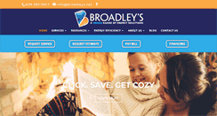 Desktop Screenshot of broadleys.net