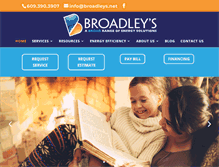 Tablet Screenshot of broadleys.net